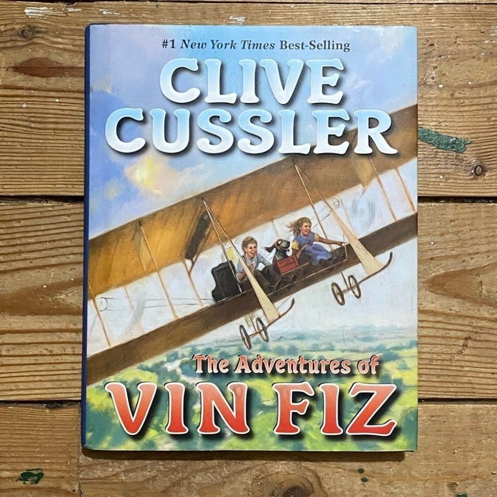 3/$10 - The Adventures of Vin Fiz - By Clive Cussler - 1st edition/print